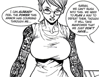 Illustration for article titled WTF: The Sarah Palin Steampunk Comic Book